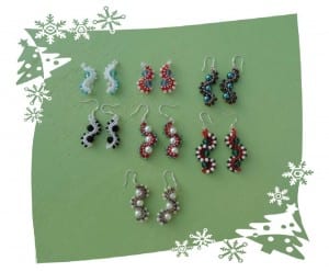 Linda Hanssen made these Whirlygig Earrings!