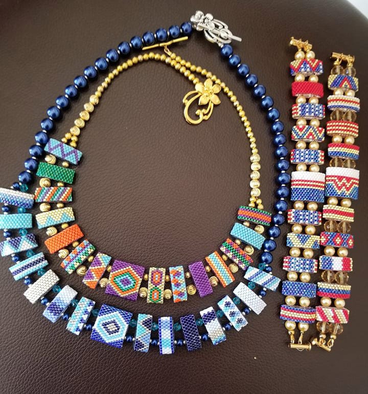Jaqueline Carrero's colorful patterns