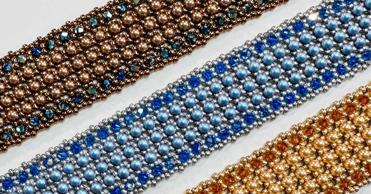 Everything you need to know about Right-angle weave stitch - Jill Wiseman Designs