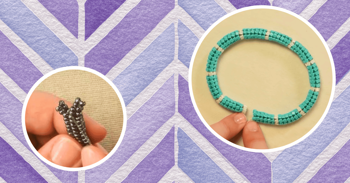 How to do herringbone stitch