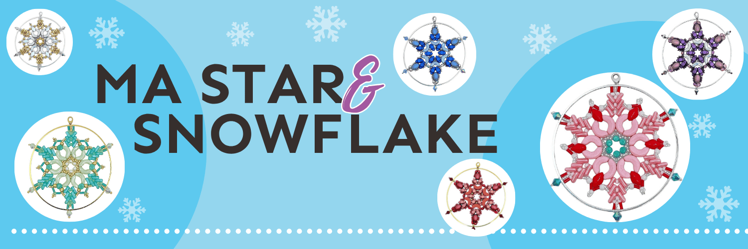 les perles par puca ma star and snowflake beading kits